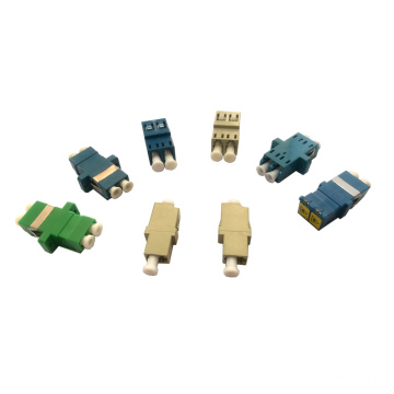 Widely used fiber optical adaptor duplex simplex sm lc fiber optic adapter for fiber optic equipment